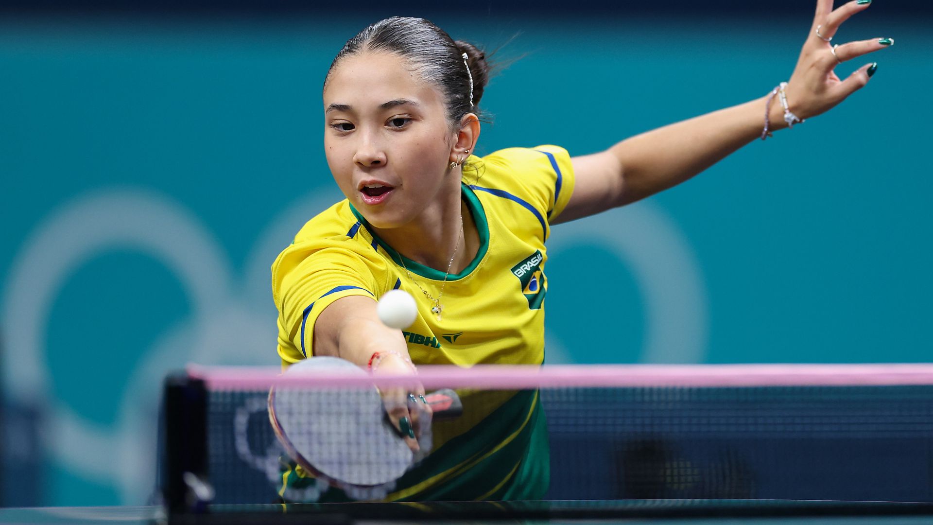 Giulia Takahashi em competição